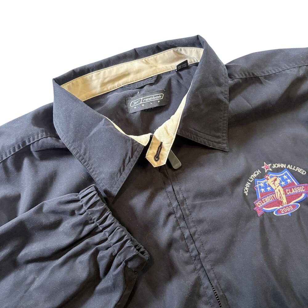 VTG Rebook Golf John Lynch‎ and John Allred Celebrity Classic Windbreaker Sz XXL